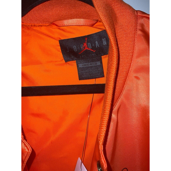NIKE AIR JORDAN FLIGHT MVP WHEATIES JACKET ORANGE BLACK SIZE XL - Picture 7 of 10